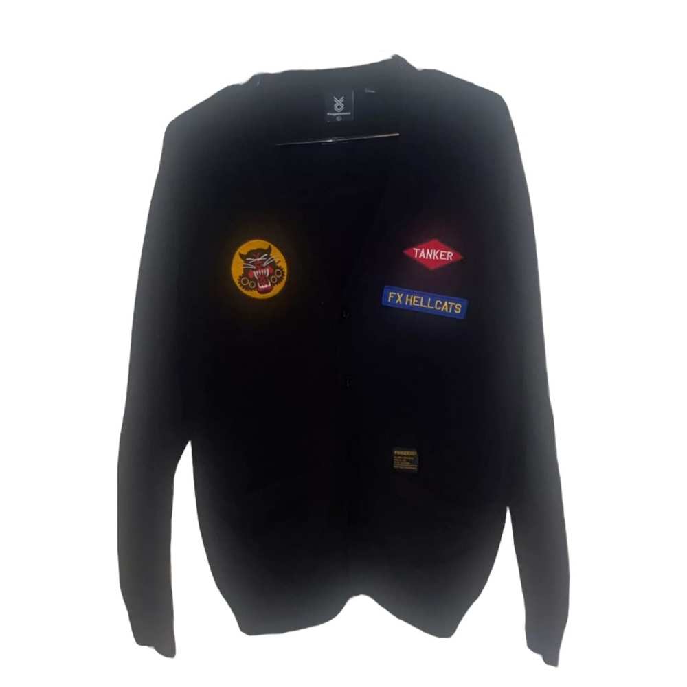 FINGERCROXX Cardigan Size XL Rare!